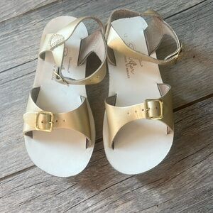Girls Gold SunSan Sandals